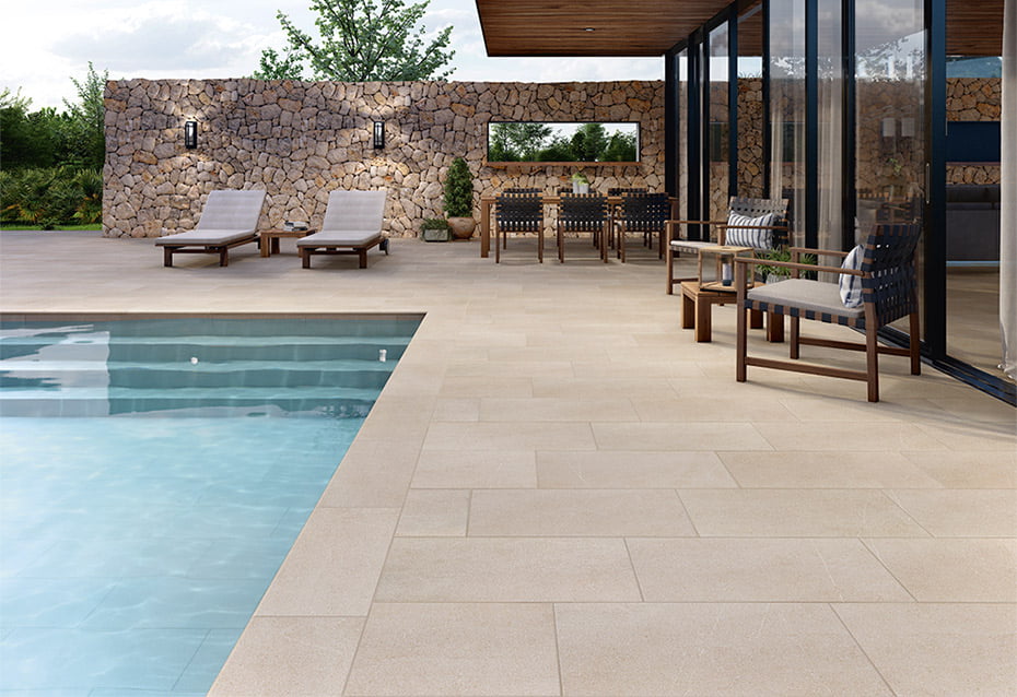 ANETO BEIGE ANTISLIP 36x72 · 14''x28'' · BORDE PISCINA ANETO BEIGE ANTISLIP 28x66,5/4 · 10''x26,5''/1,5'' · ESQ. INT BORDE PISCINA ANETO BEIGE ANTISLIP 28x66,5x43/4 · 10''x26,5''x17''/1,5''