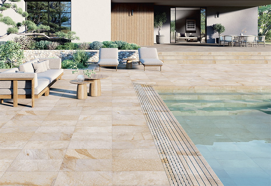 ARTIES IVORY 30,3x61,3  · 11,9''x24,1''  · PELDAÑO RECTO ARTIES IVORY CON GOTERON 61,3x32/3  · 24,1''x12,5''  · DESBORDANTE ARTIES IVORY 50x30,5/2,4  · 20''x12''/1''  · ESQ. DESBORDANTE INT. ARTIES IVORY 50x30,5/2,4  · 20''x12''/1''  · GRATTING ARTIES IVORY 50x25/2,2  · 20''x12''/1''  · ANG. GRATTING ARTIES IVORY 50x25/2,2  · 20''x12''/1''