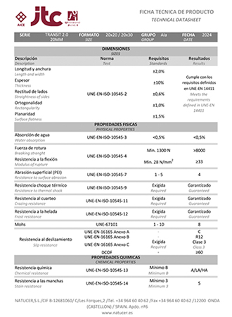 Folleto Natur 2.0 Transit Natucer