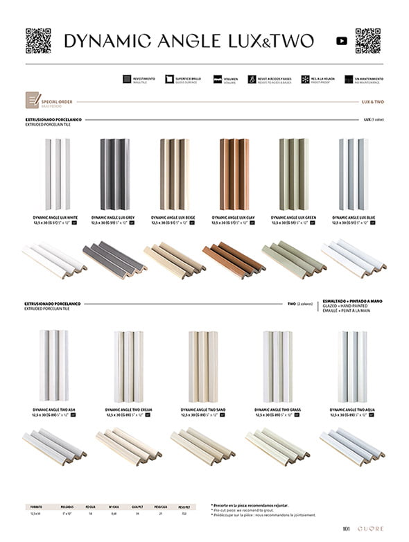 EXPLODED DYNAMIC ANGLE LUX&TWO