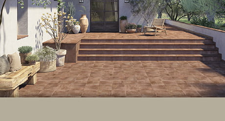 TOSCANA RÚSTICO-ESCALERAS-Ceramica-Natucer