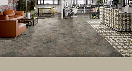 D´ANTICATTO DECOR TRIANGOLI-22,5x22,5-Ceramica-Natucer
