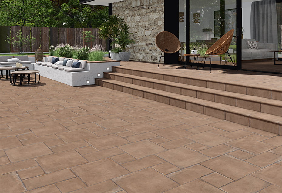 LANDS LOEES 11x22,5 · 4,3''x8,8'' · PELDAÑO CURVO LANDS LOEES 45x33/4 · 17,7''x13''/1,5''