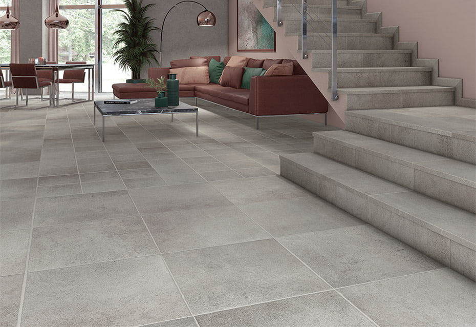 LIMESTONE GREY 60x60 · 23,6''x23,6'' · LIMESTONE GREY 30x30 · 11,8''x11,8'' · LIMESTONE PELDAÑO RECTO 120x33/3 · 48''x13''/1''