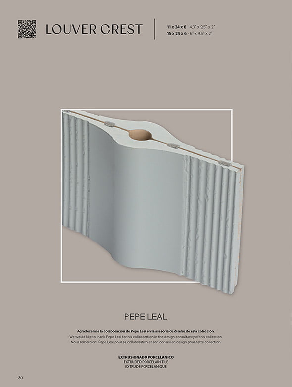 DESPIECE LOUVER CREST