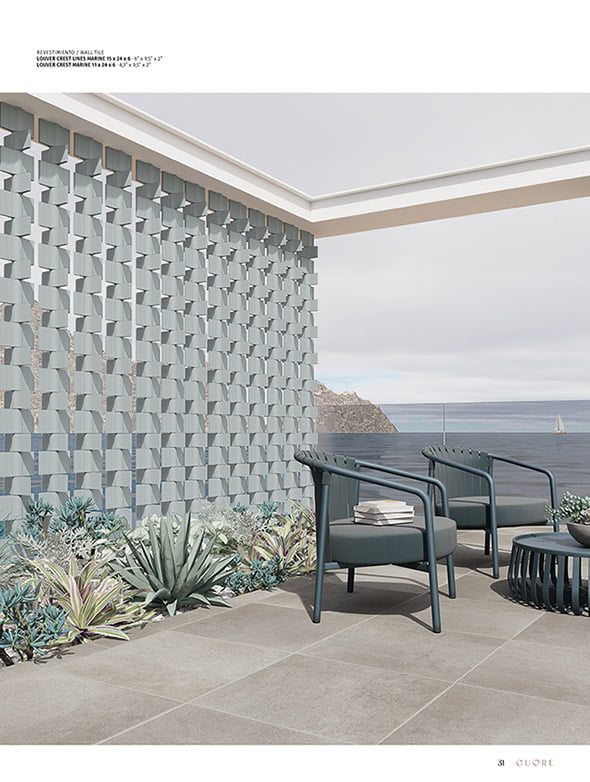 DESPIECE LOUVER CREST