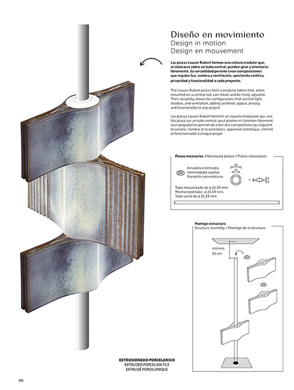 DESPIECE LOUVER RUBERT