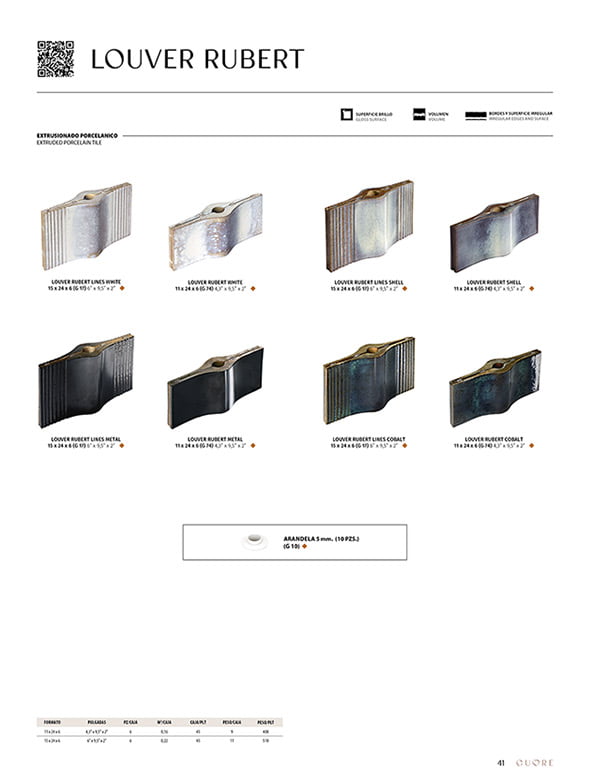 DESPIECE LOUVER RUBERT