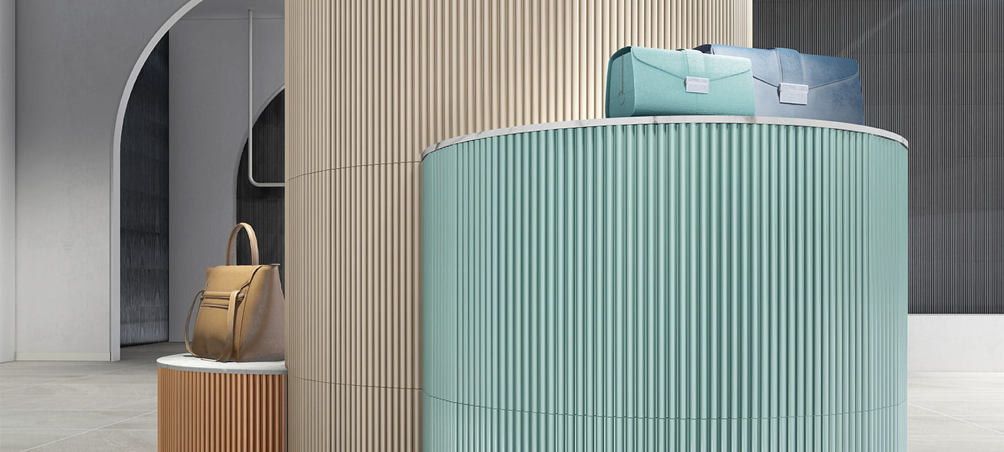 MY C DELUXE OLIVE · CREAM · OCRE 10x39 · 4''x15,5''