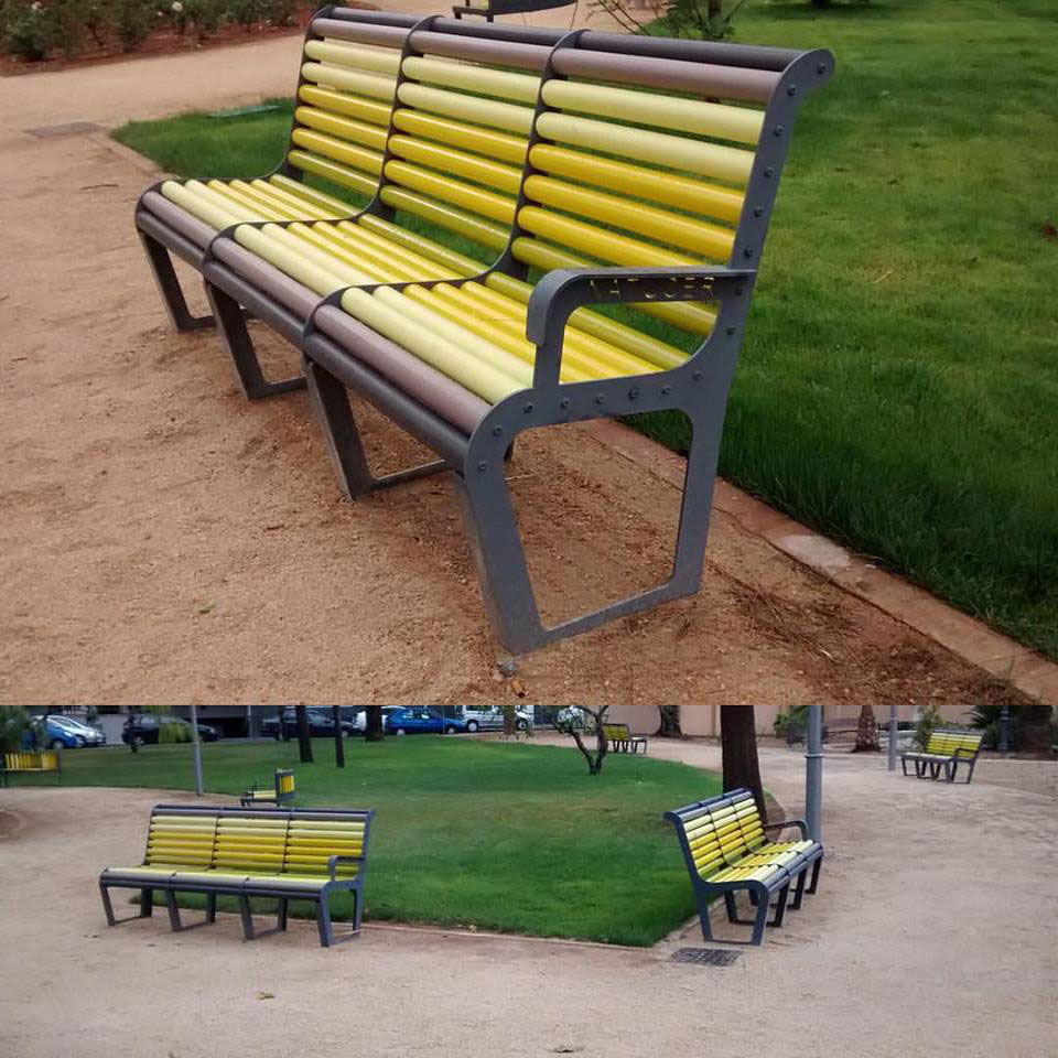 Imagenes Vila-real implanta la cerámica en el mobiliario urbano