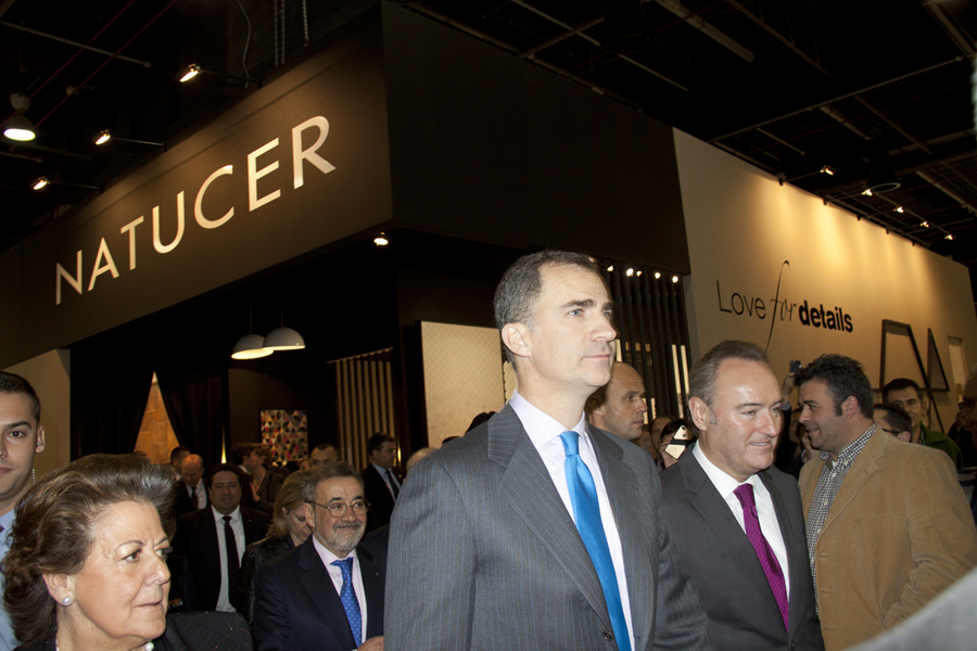 Imagenes Visita Real Stand Natucer