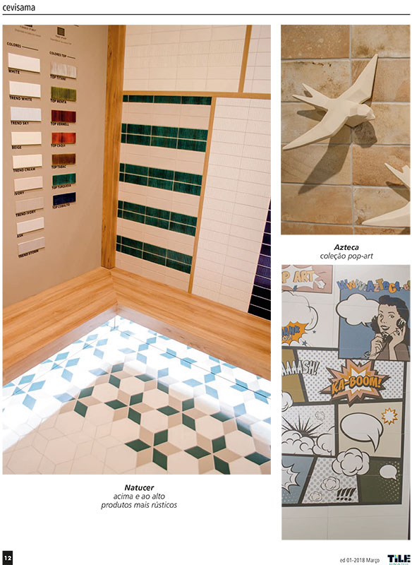 Imagenes Appearance in the magazine Tile Brasil