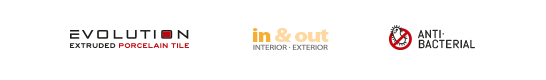 Evolution Extruded Porcelain Tile | Antibacterial | Antislip
