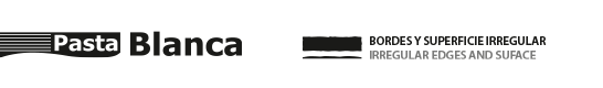 Pasta Blanca | Borde y Superficie Irregular