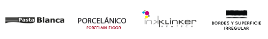 Pasta Blanca | Porcelánico | Ink Klinker | Bordes y Superficie Irregular