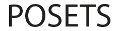 Logo serie Posets