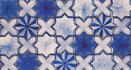 ROSETÓN-CRUZADA-AZUL