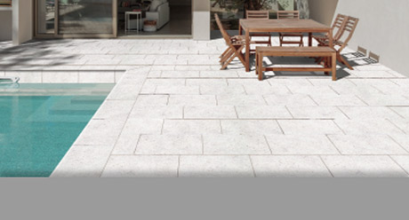 Piedras del Bruc Blanco soluciones para piscinas Natucer