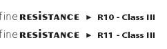 Fine Resistence R10/R11 Class III