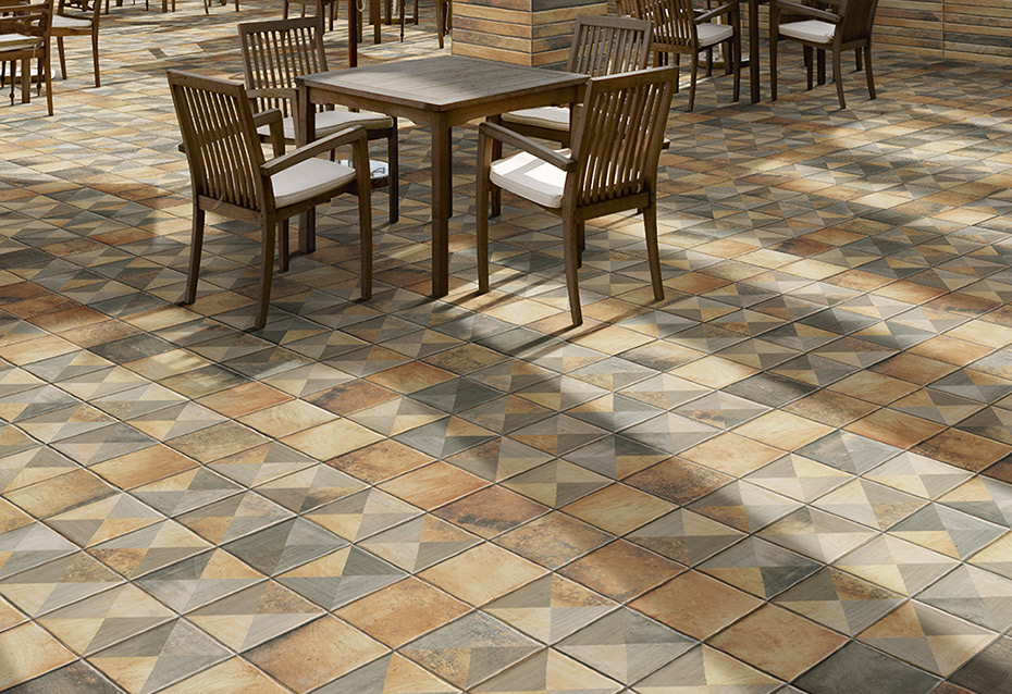 TECH LAND FIRE 22,5x22,5 · TECH LAND COAT FIRE 22,5x22,5