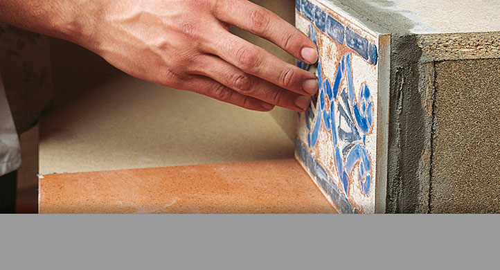 Colocación piezas especiales