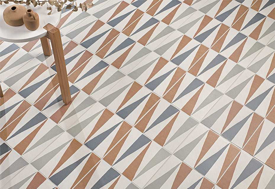 UNIKA MIDCENTURY 22,5x22,5 · 8,8''x8,8''