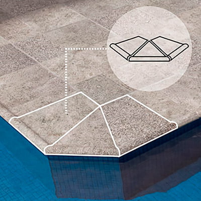 Borde Piscina Esquina Exterior