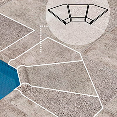 Borde Piscina Esquina Interior