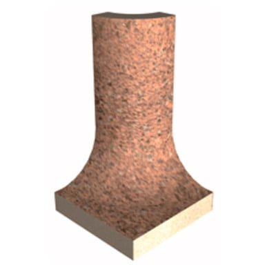 Esquina Exterior Zócalo Angular