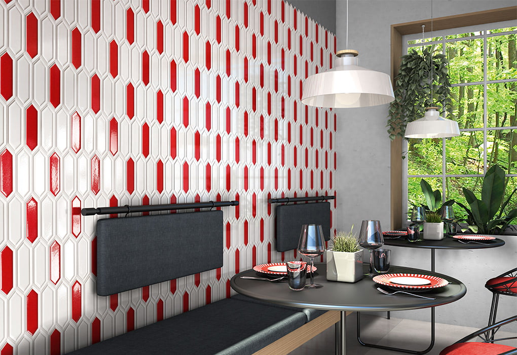 Imagine Arrow Snow · Red